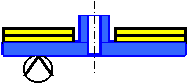 Design of the silicon mirror with the central hole